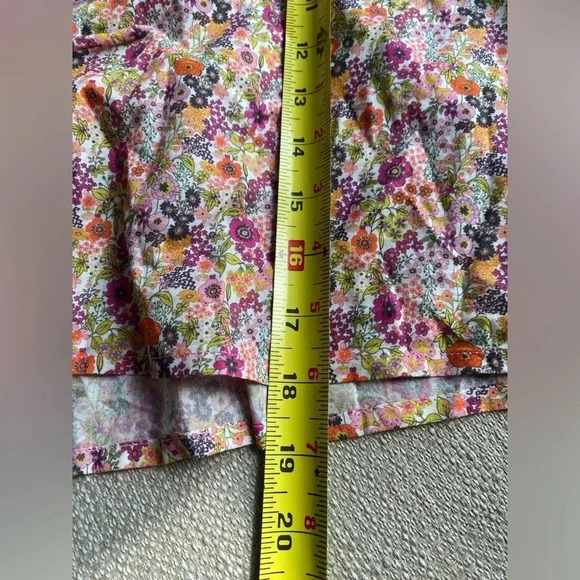 Gingham Palace Set Women’s Small Sixtine Blouse and Sandrine Shorts Floral - Picture 8 of 15